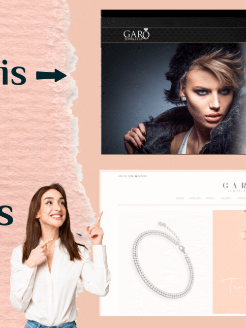 Paradissocials.com - Paradis Socials Website Rebrand for Garo Jewellers