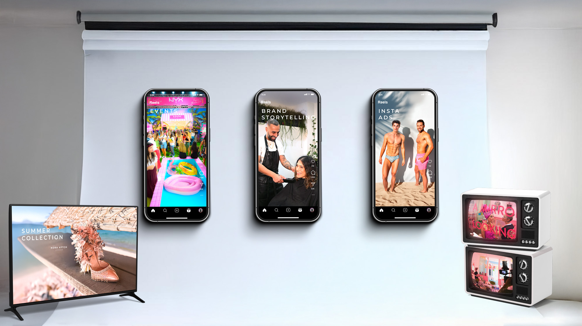 Videography Services and Photoshoot Services by Paradis Socials Website Banner